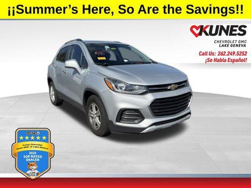 Silver Ice Metallic 2020 Chevrolet Trax LT