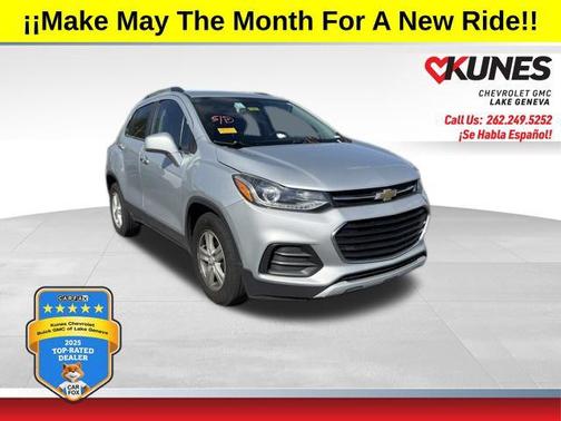 Silver Ice Metallic 2020 Chevrolet Trax LT