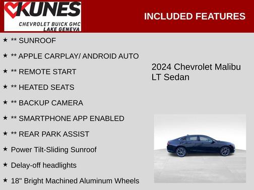 2024 Chevrolet Malibu FWD 1LT