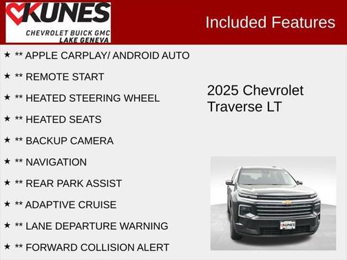 2025 Chevrolet Traverse LT