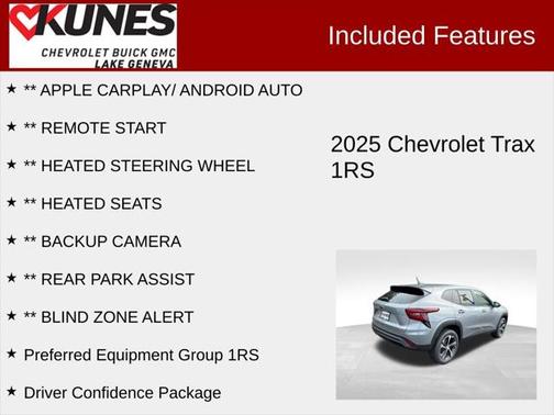 2025 Chevrolet Trax FWD 1RS