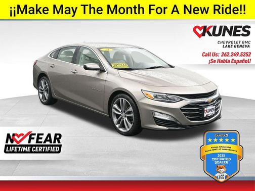 Mineral Gray Metallic 2024 Chevrolet Malibu FWD 2LT