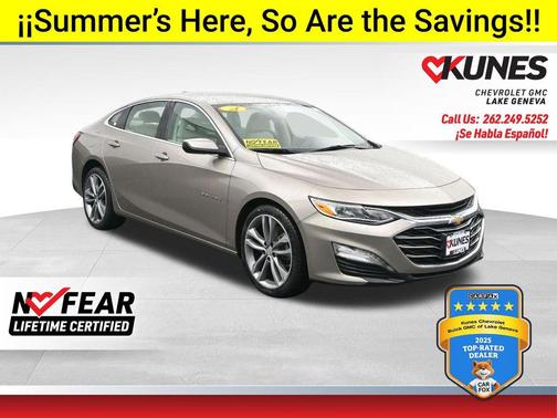 Mineral Gray Metallic 2024 Chevrolet Malibu FWD 2LT