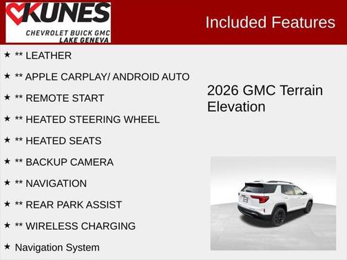 2026 GMC Terrain AWD Elevation