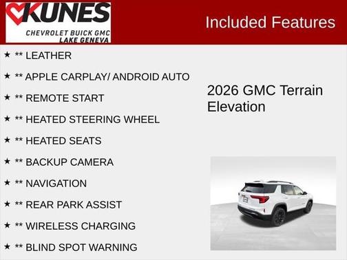 2026 GMC Terrain AWD Elevation
