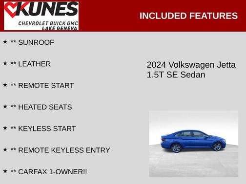 2024 Volkswagen Jetta 1.5T SE