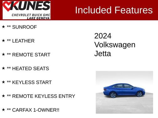2024 Volkswagen Jetta 1.5T SE