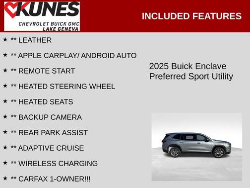 2025 Buick Enclave Preferred FWD