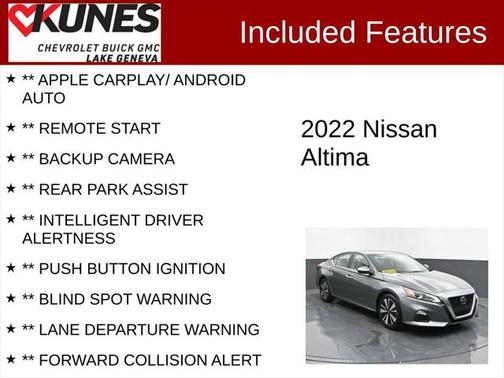 2022 Nissan Altima 2.5 SV