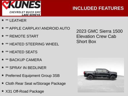 2023 GMC Sierra 1500 Elevation