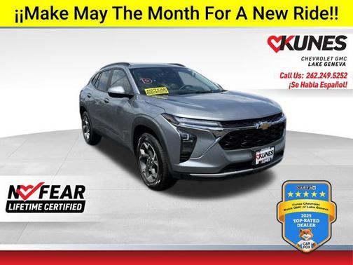 Sterling Gray Metallic 2024 Chevrolet Trax LT
