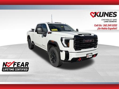 Summit White 2026 GMC Sierra 2500 AT4