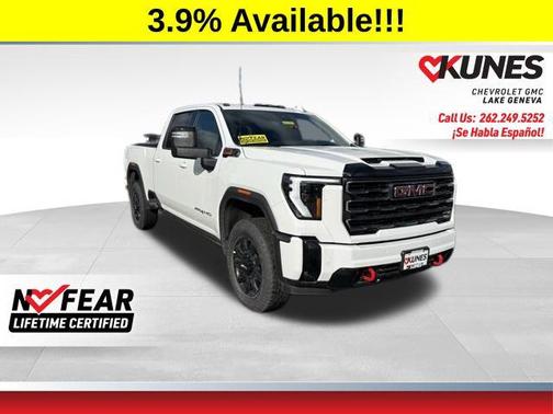 Summit White 2026 GMC Sierra 2500 AT4