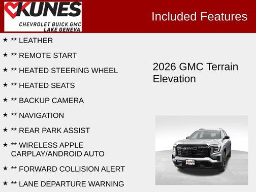 2026 GMC Terrain AWD Elevation