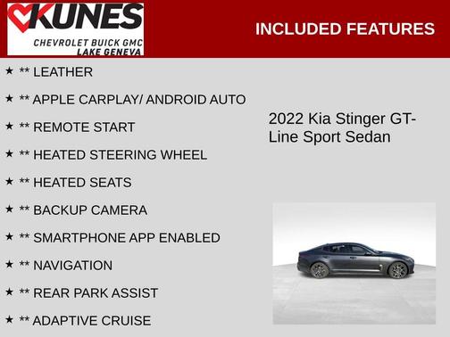 2022 Kia Stinger GT-Line
