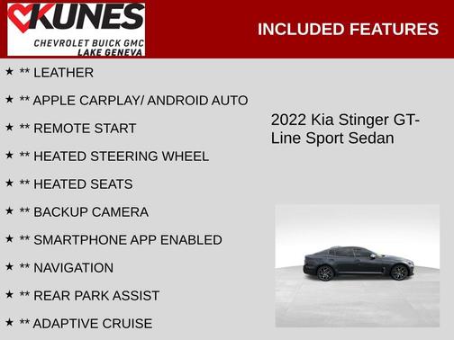 Panthera Metal 2022 Kia Stinger GT-Line