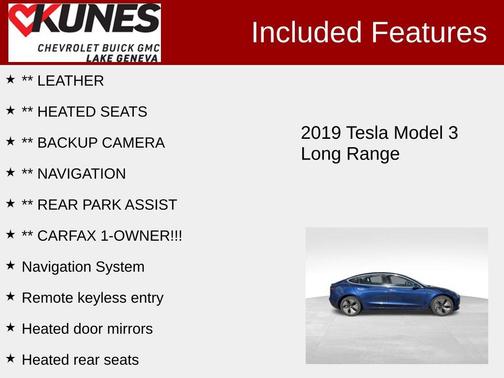 2019 Tesla Model 3 Long Range