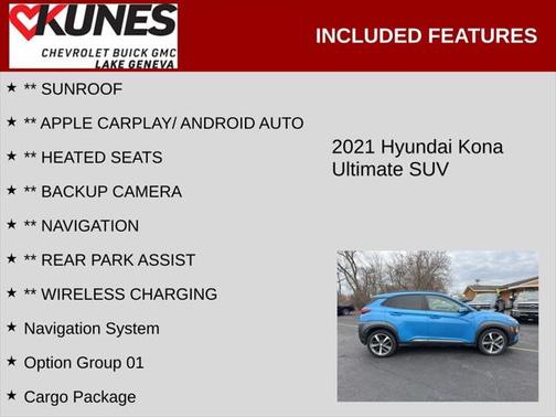 2021 Hyundai KONA Ultimate