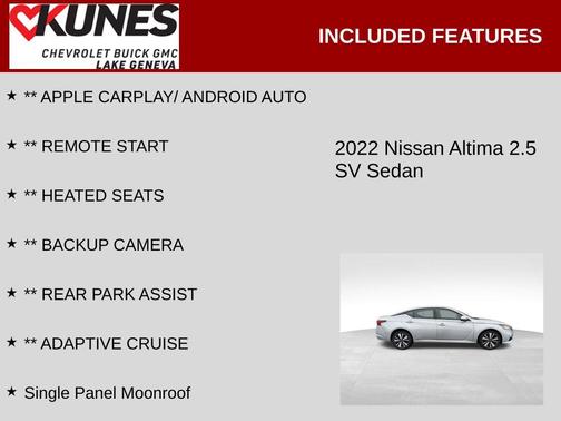 2022 Nissan Altima 2.5 SV