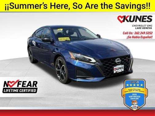 Deep Blue Pearl 2024 Nissan Altima SR FWD