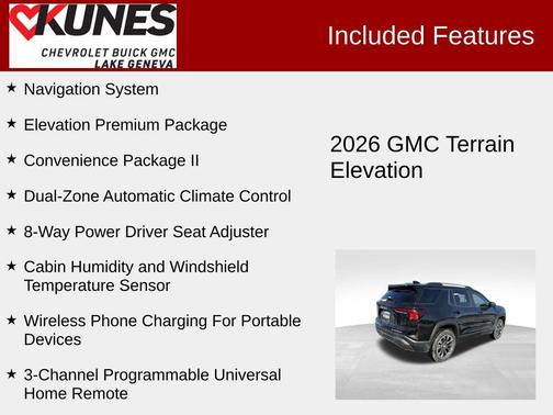 2026 GMC Terrain AWD Elevation