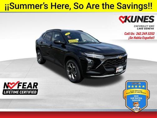 Mosaic Black Metallic 2025 Chevrolet Trax LT