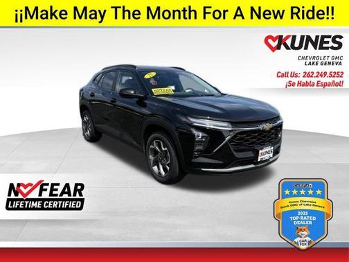 Mosaic Black Metallic 2025 Chevrolet Trax LT