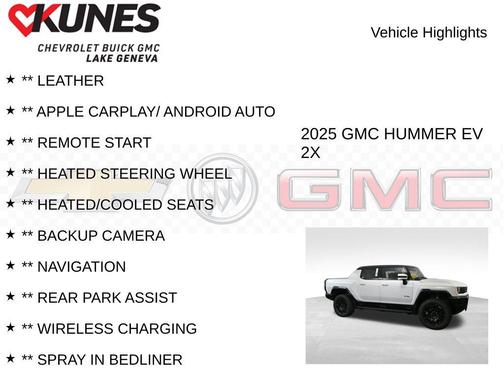 2025 GMC HUMMER EV Pickup 2X