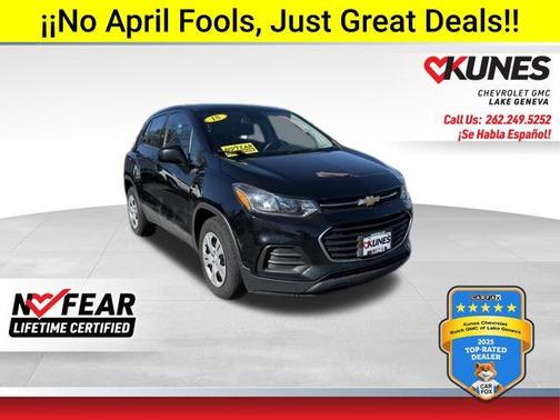 Mosaic Black Metallic 2018 Chevrolet Trax LS