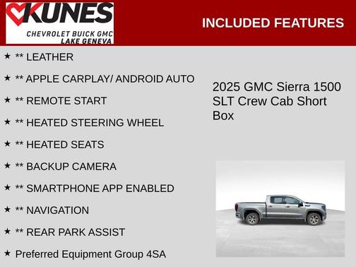 2025 GMC Sierra 1500 SLT