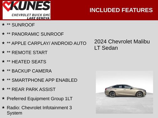 2024 Chevrolet Malibu FWD 1LT