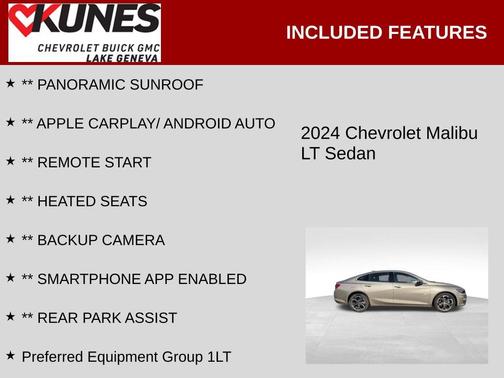 2024 Chevrolet Malibu FWD 1LT
