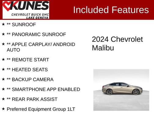 2024 Chevrolet Malibu FWD 1LT