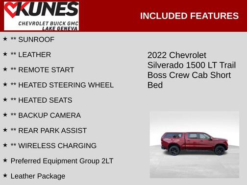 2022 Chevrolet Silverado 1500 LT Trail Boss