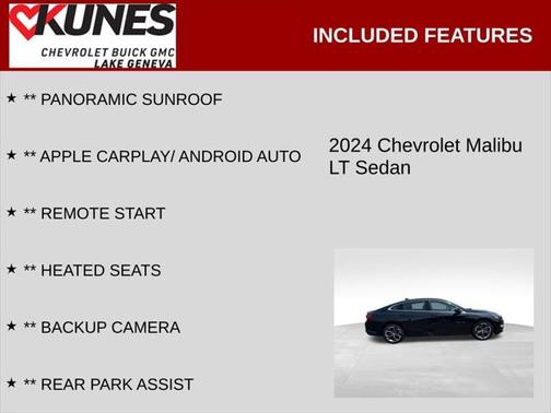 2024 Chevrolet Malibu FWD 1LT