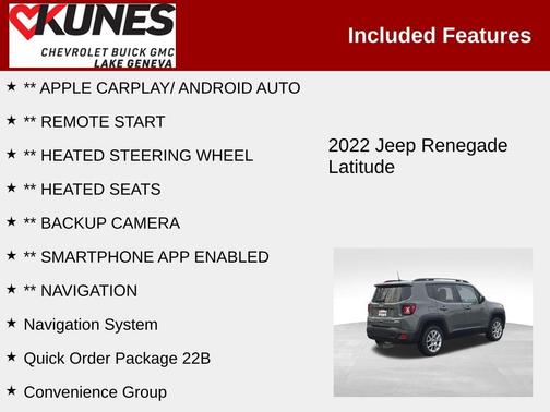 2022 Jeep Renegade Latitude