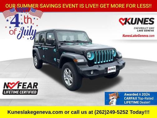 2020 Jeep Wrangler Unlimited Sport