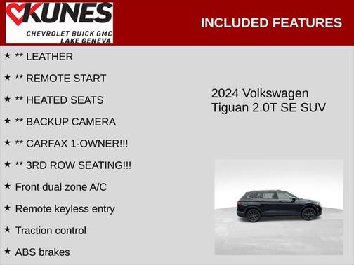 2024 Volkswagen Tiguan 2.0T SE