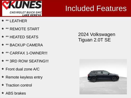 2024 Volkswagen Tiguan 2.0T SE
