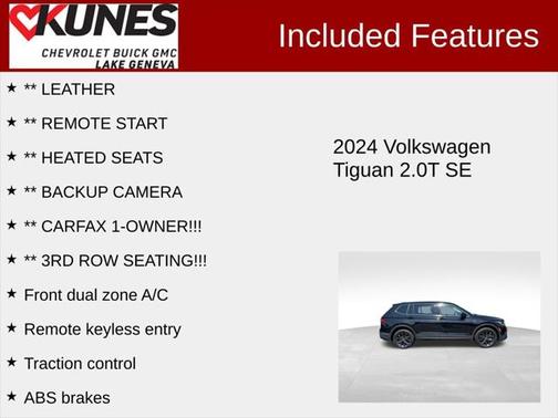 2024 Volkswagen Tiguan 2.0T SE
