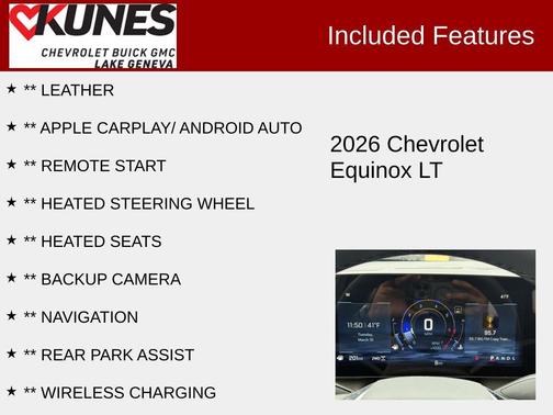 Lakeshore Blue Metallic 2026 Chevrolet Equinox 1LT