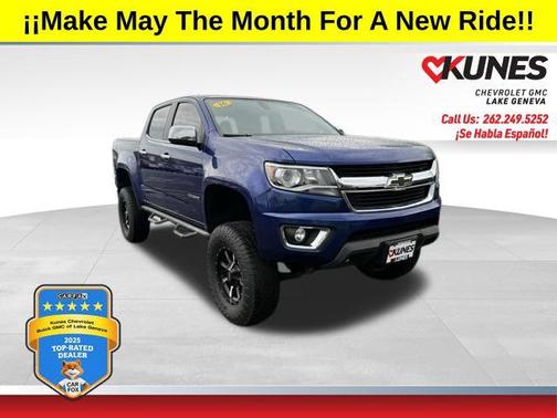 Laser Blue 2016 Chevrolet Colorado LT
