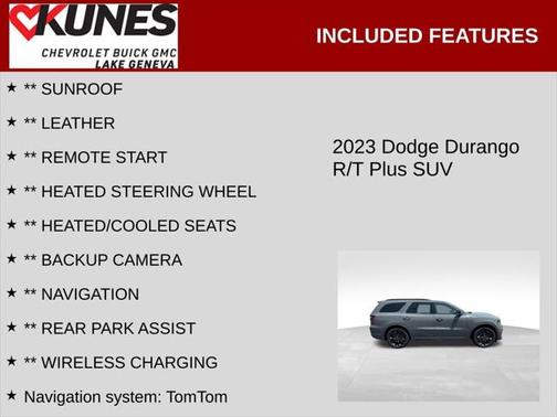 2023 Dodge Durango R/T Plus AWD
