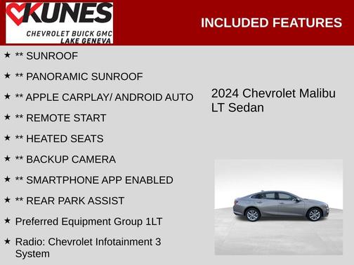 2024 Chevrolet Malibu FWD 1LT