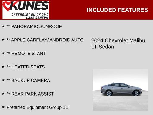 2024 Chevrolet Malibu FWD 1LT