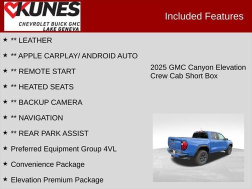 2025 GMC Canyon Elevation