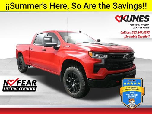 Red 2024 Chevrolet Silverado 1500 LT Trail Boss