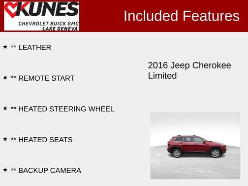 2016 Jeep Cherokee Limited
