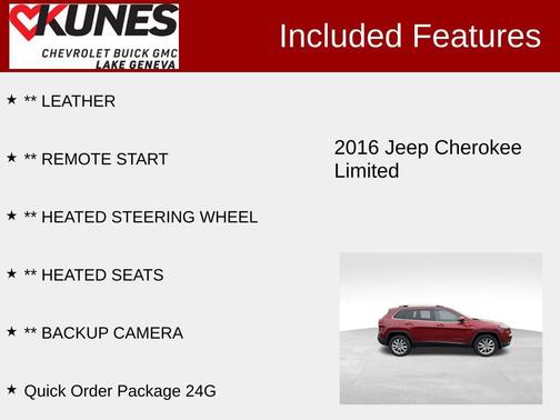2016 Jeep Cherokee Limited