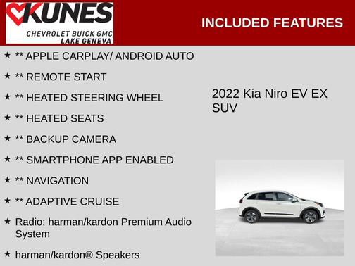 2022 Kia Niro EV EX